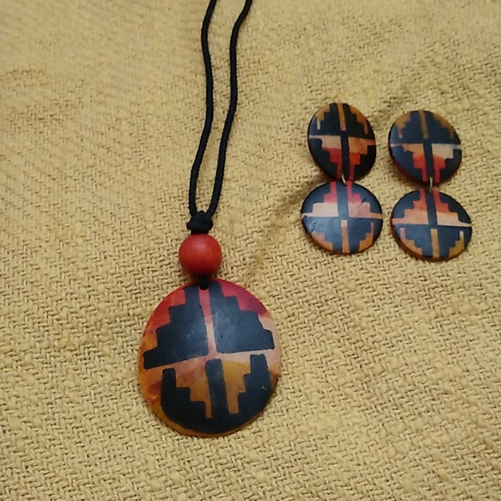 18-20 inch necklace and earring set